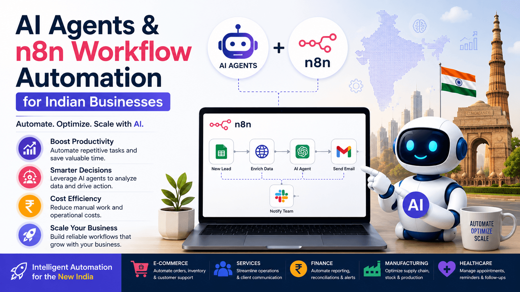 AI Agents & n8n Workflow Automation for Indian Businesses